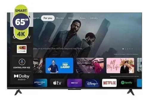 Smart Tv Hitachi 65" LE654KSMART26 4k Google Tv