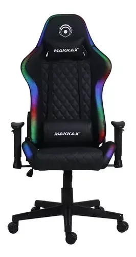Silla Gamer Makkax BLACK RGB