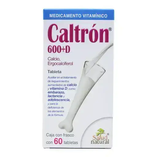 Caltron 600+D (Calcio/Ergocalciferol)