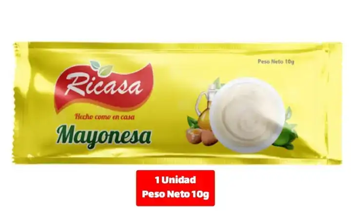 Mayonesa Personal Ricasa