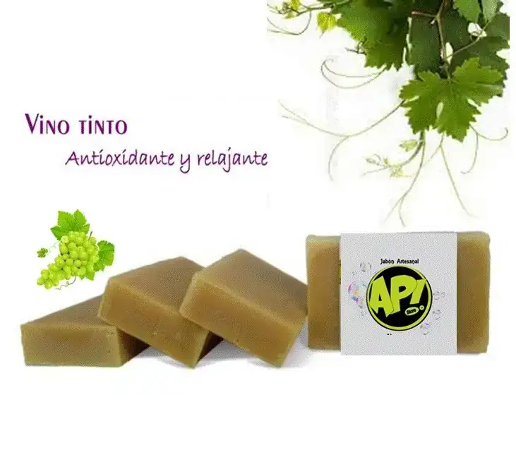 Jabón  Vino Tinto