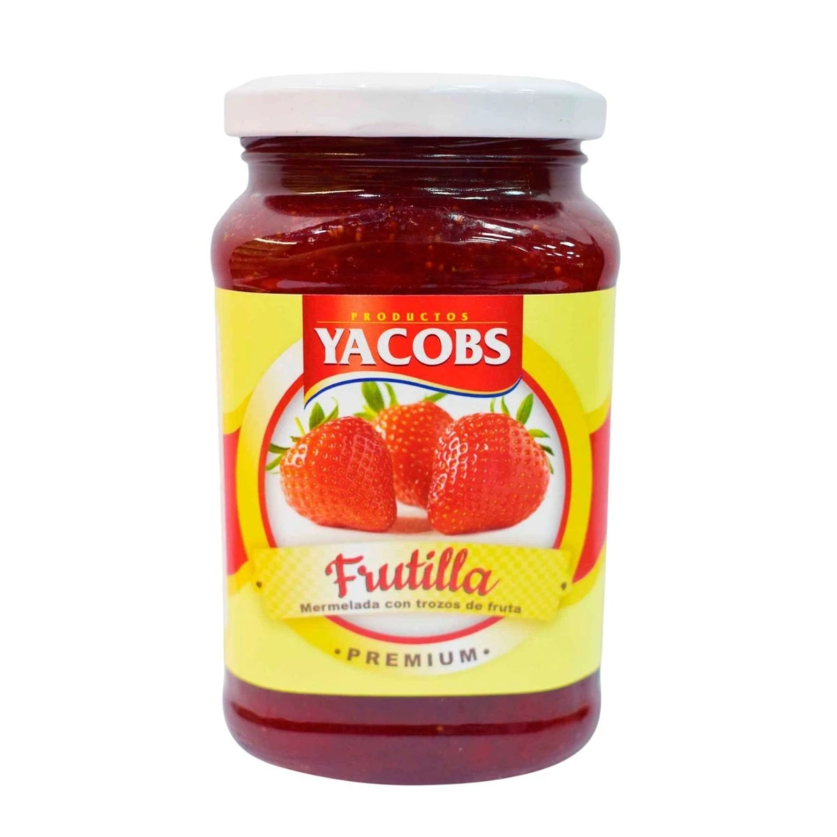MERMELADA YACOBS FRUTILLAS 485G