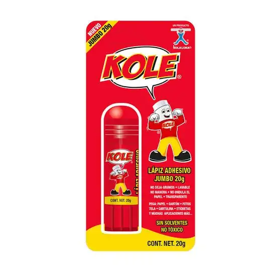 kole lápiz adhesivo glue stick 8 g