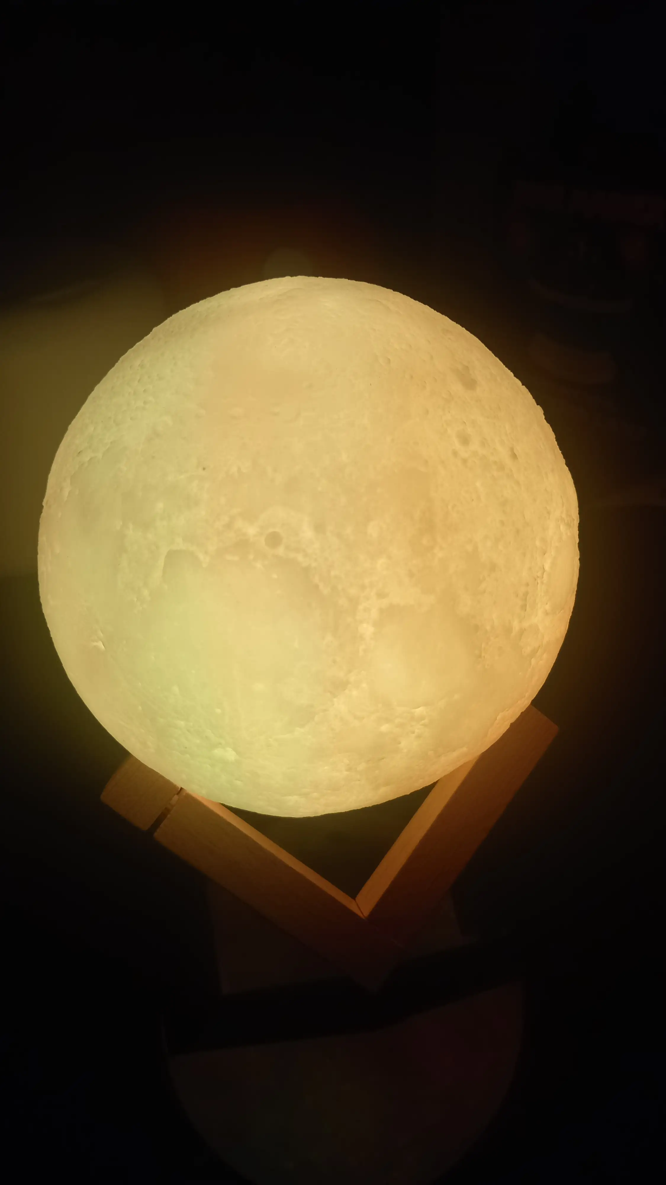 Lámpara luna