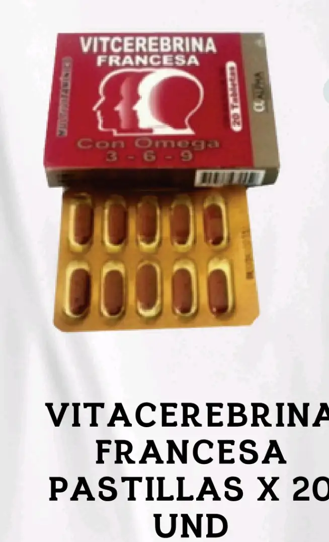Vitacerebrina x 20 tabletas