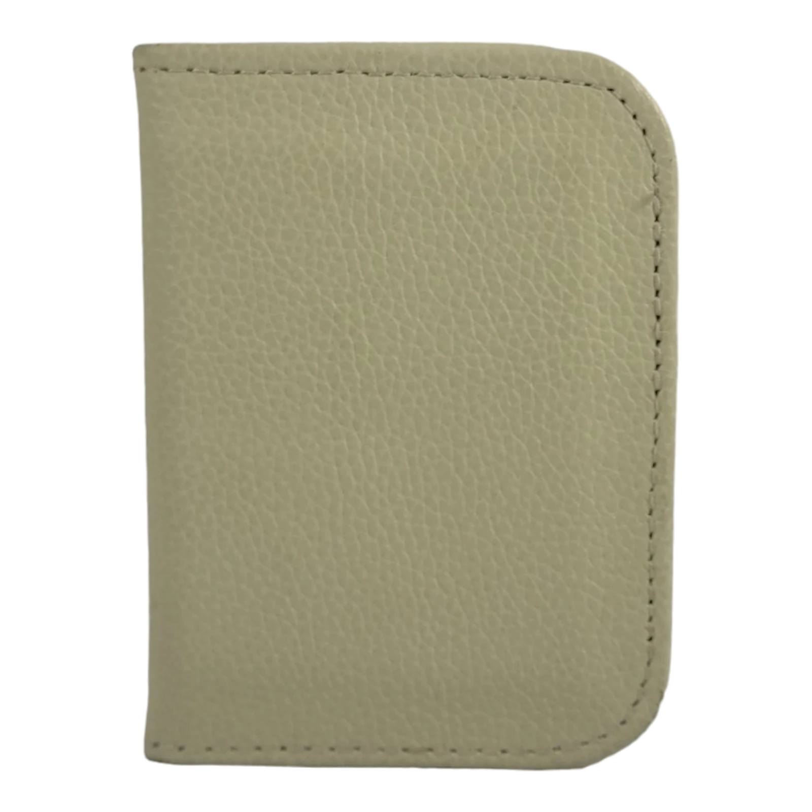Tarjetero beige 