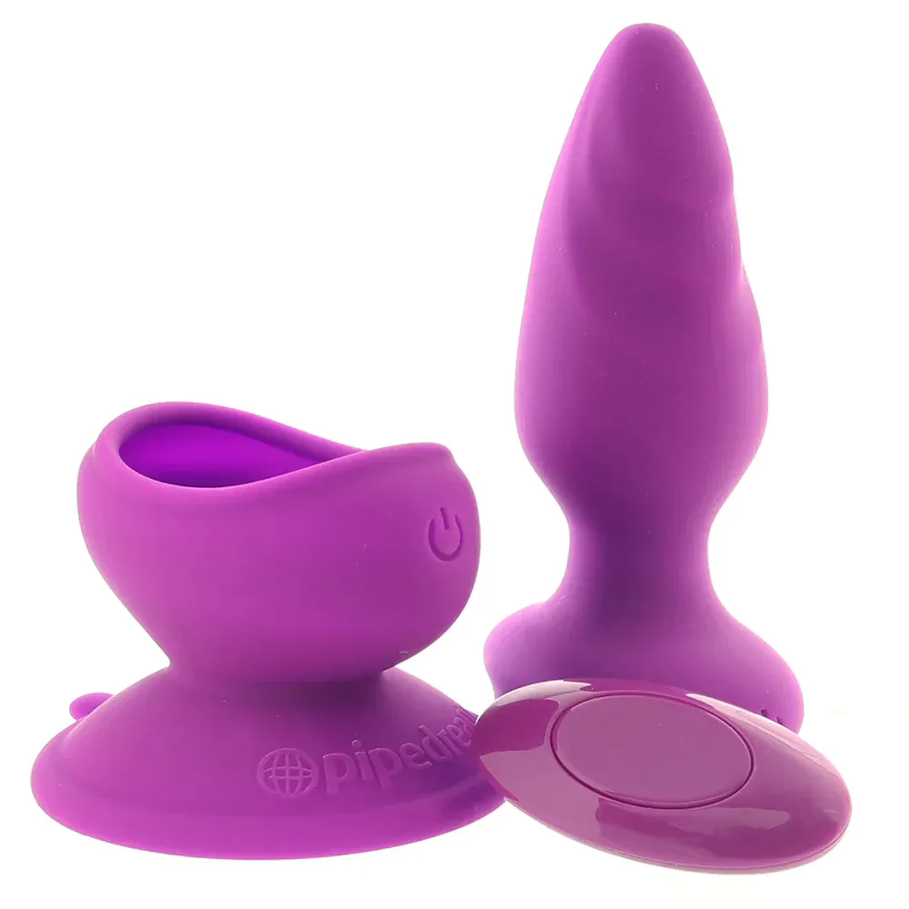 3Some Wall Banger Silicone Rechargeable Remote Control Anal Plug – Purple 2