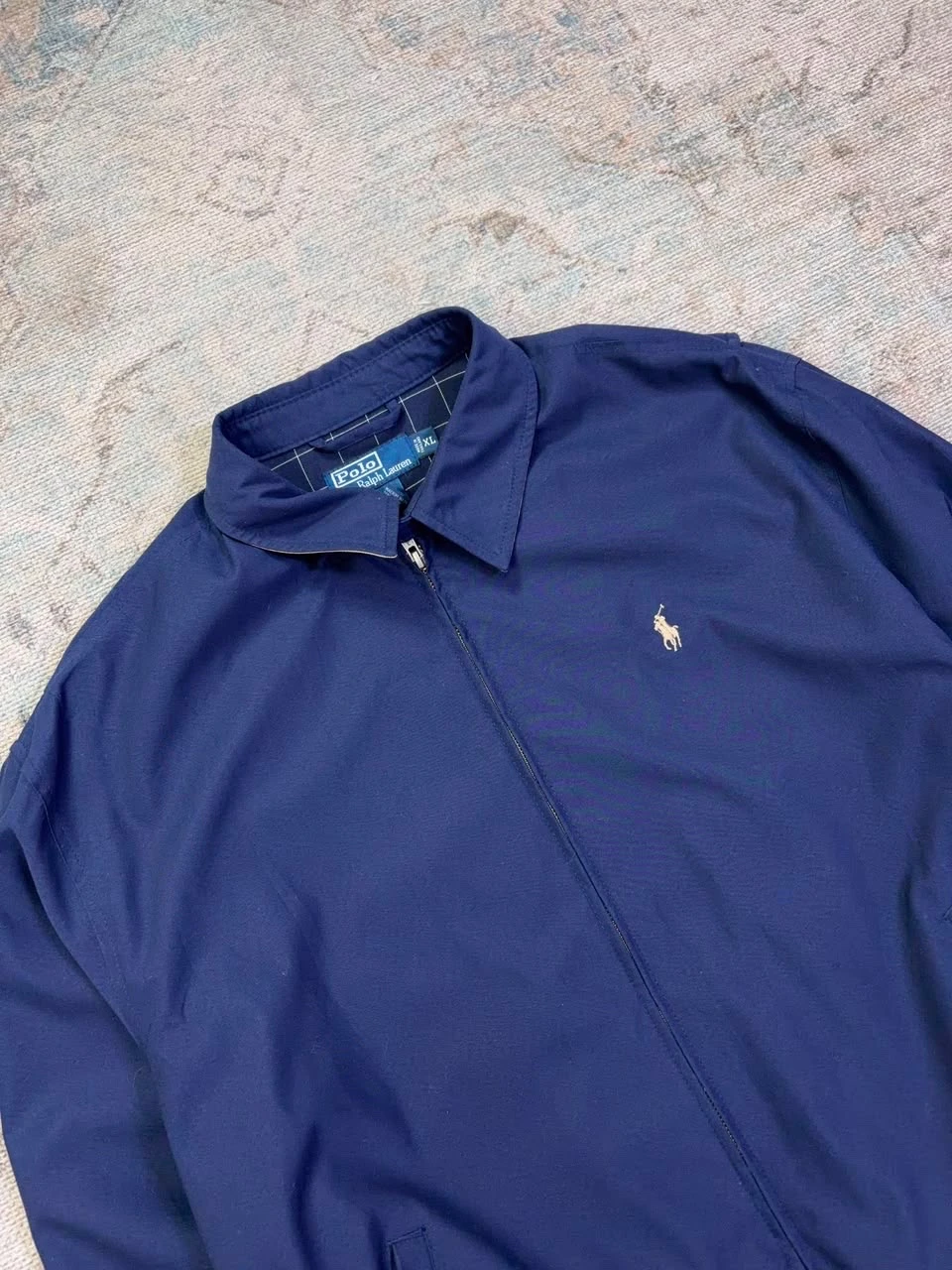 Chaqueta Polo Ralph Lauren Azul Marino Hombre Talla XL 5