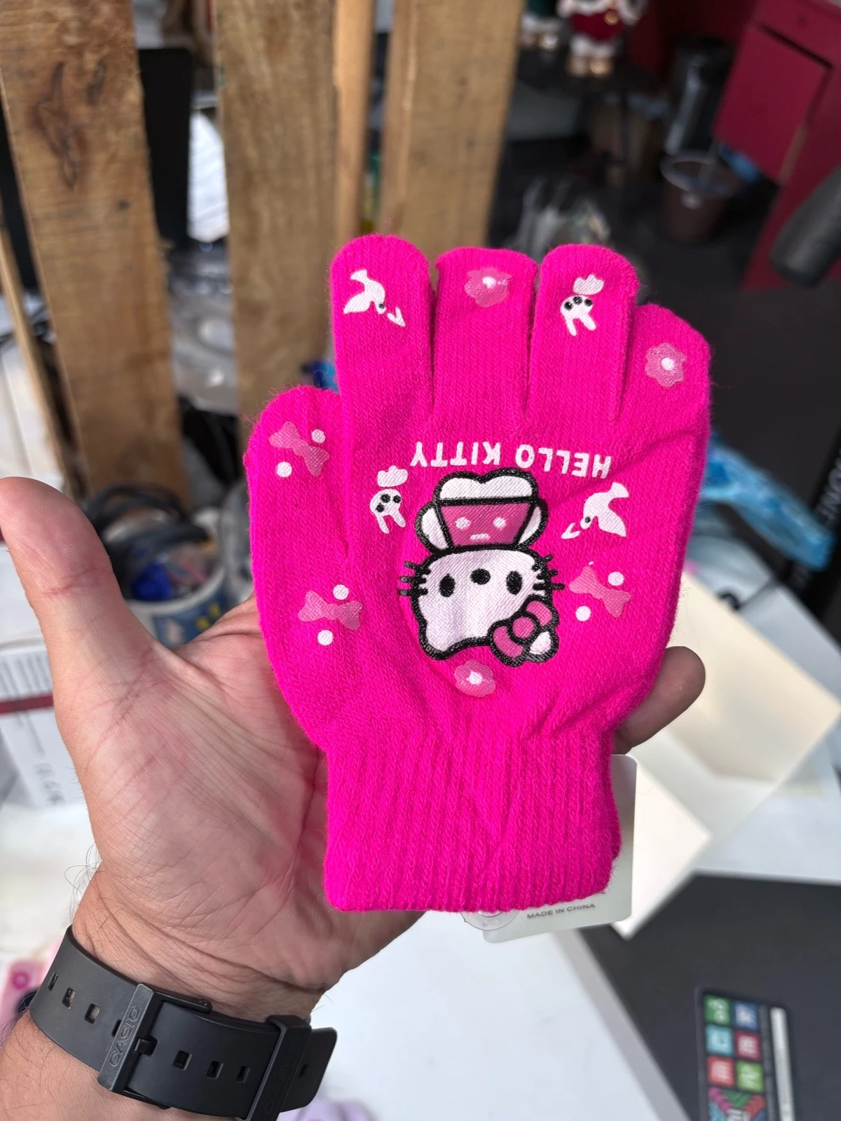 DOCENA DE GUANTES INFANTILES  6