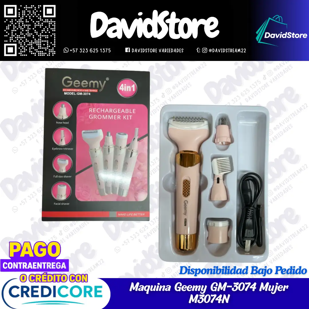 Maquina Geemy GM-3074 Mujer M3074N