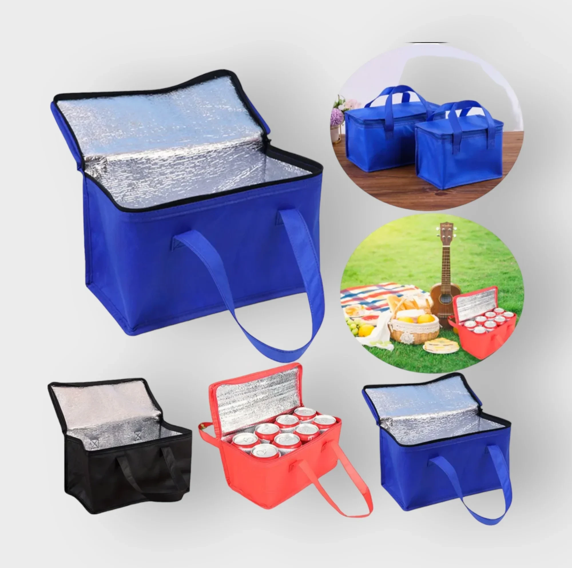 Bolsa termica plegable aislante  2