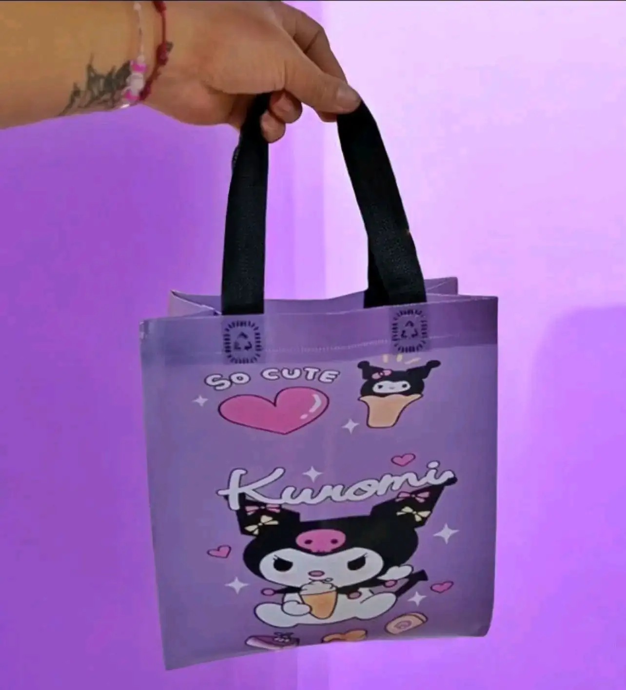 Bolsa reutilizable kuromi