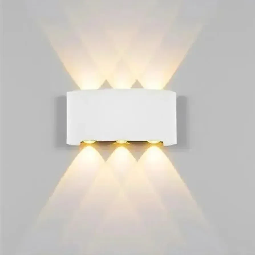 APLIQUE PARED BILBAO BLANCO 6W IP54 LUZ CALIDA/3000K