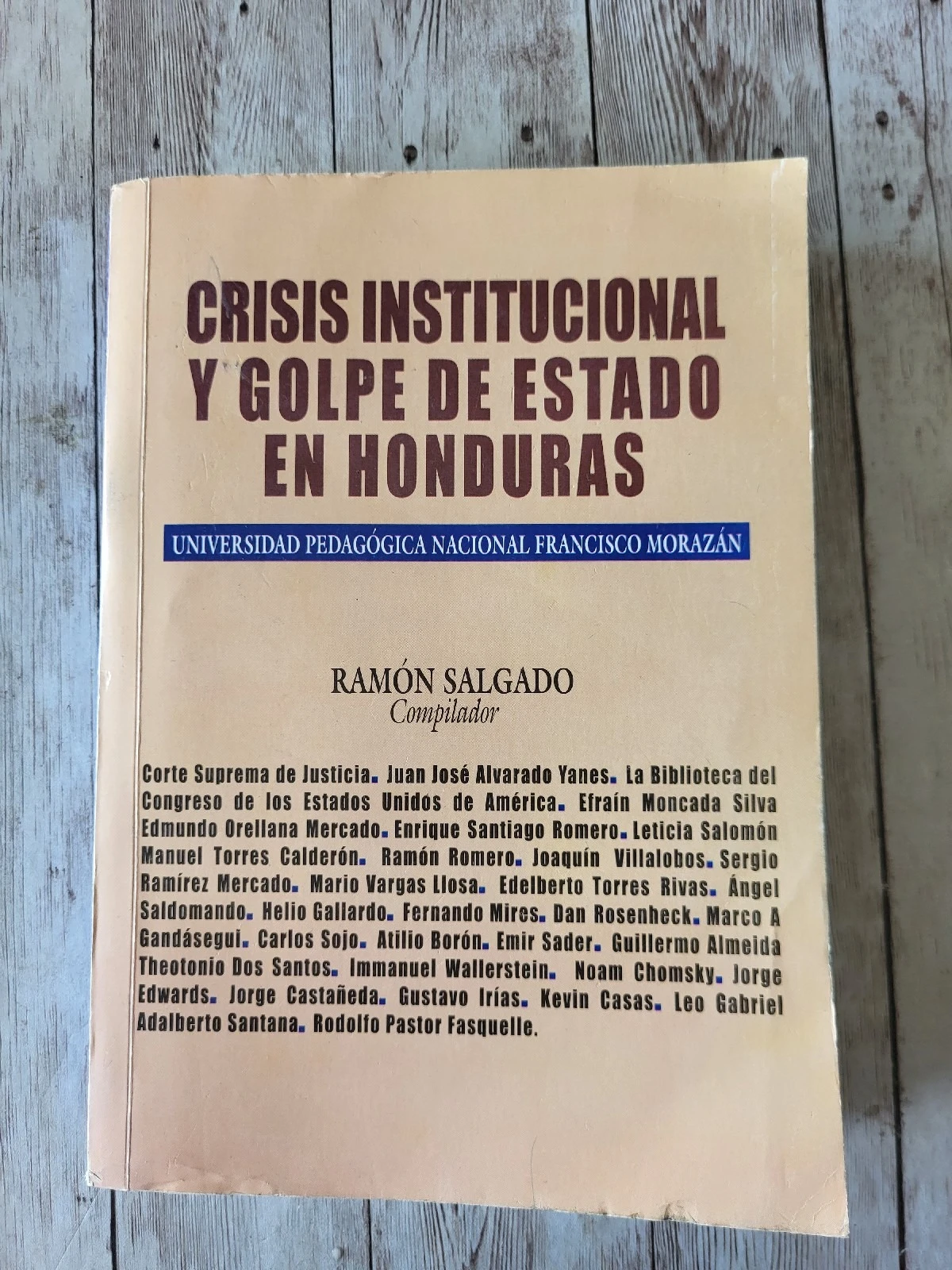 Crisis Institucional y golpe de estado en Honduras / Ramón Salgado / 
