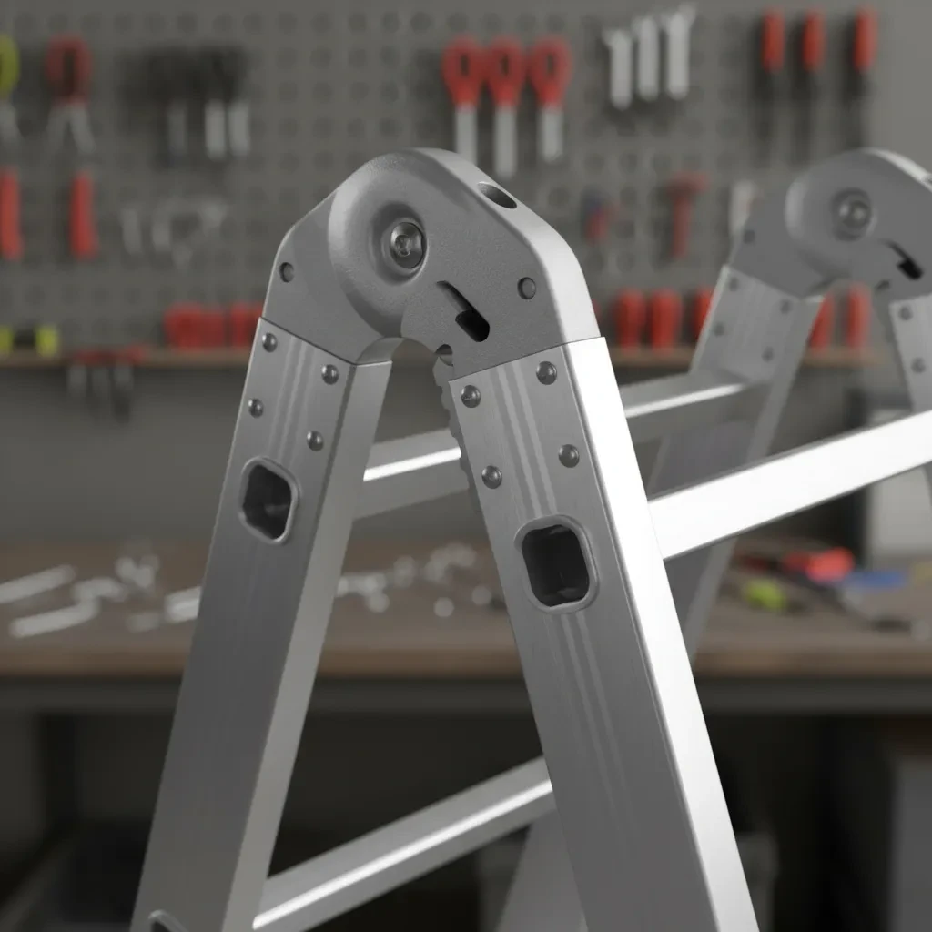 Escalera Aluminio Articulada Multifunción 4x4 Kld1756 No Aplica 2