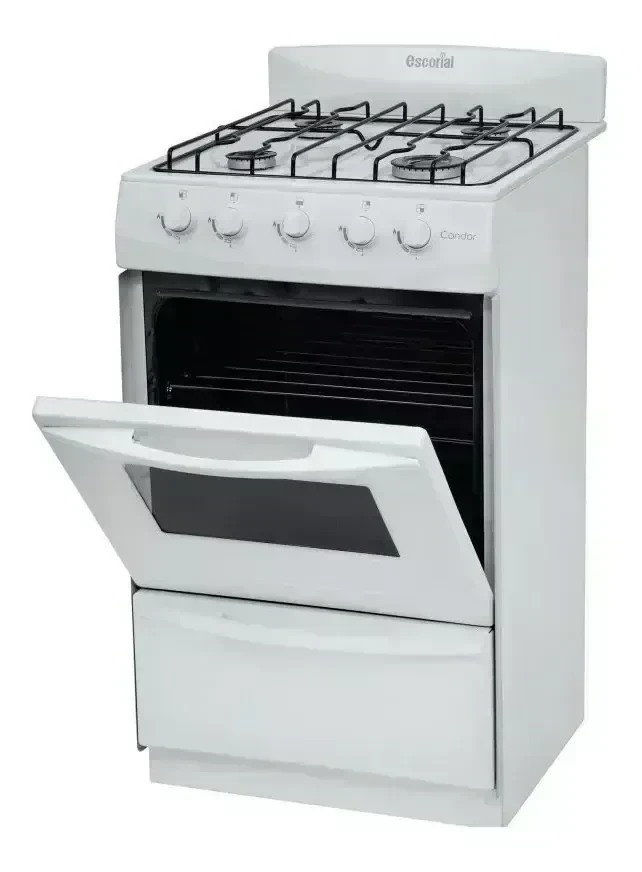 Cocina Escorial Candor Gas Envasado Blanca