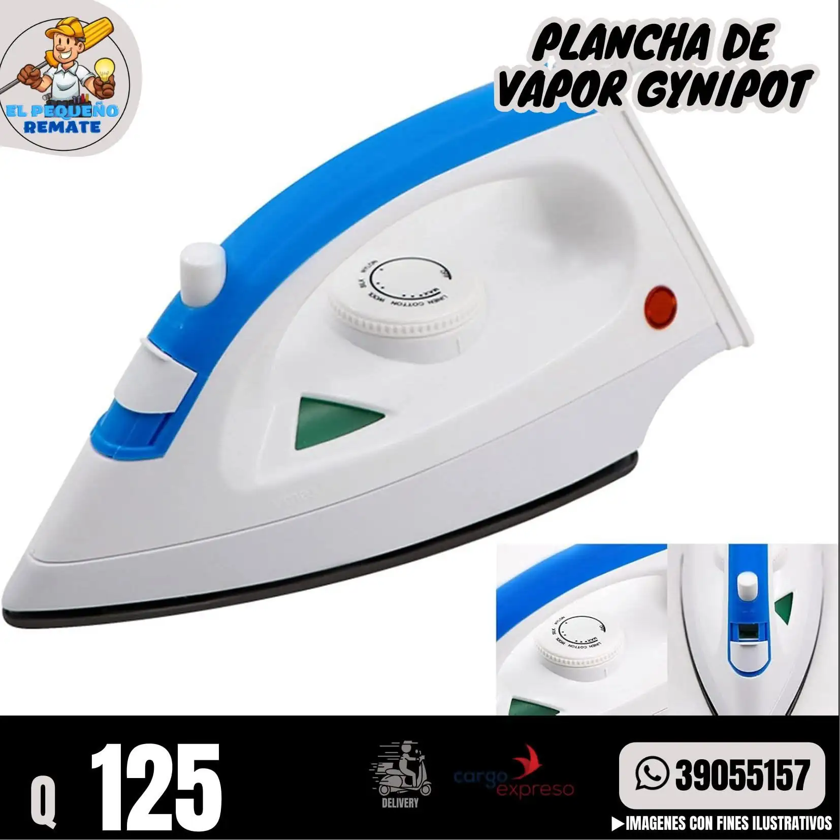 PLANCHA DE VAPOR GYNIPOT 4