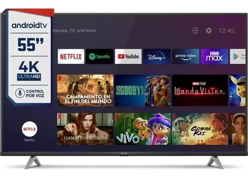 Smart tv led HITACHI 55" C/android