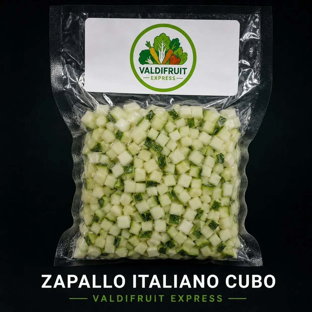 Zapallo italiano cubo 500 Gramos