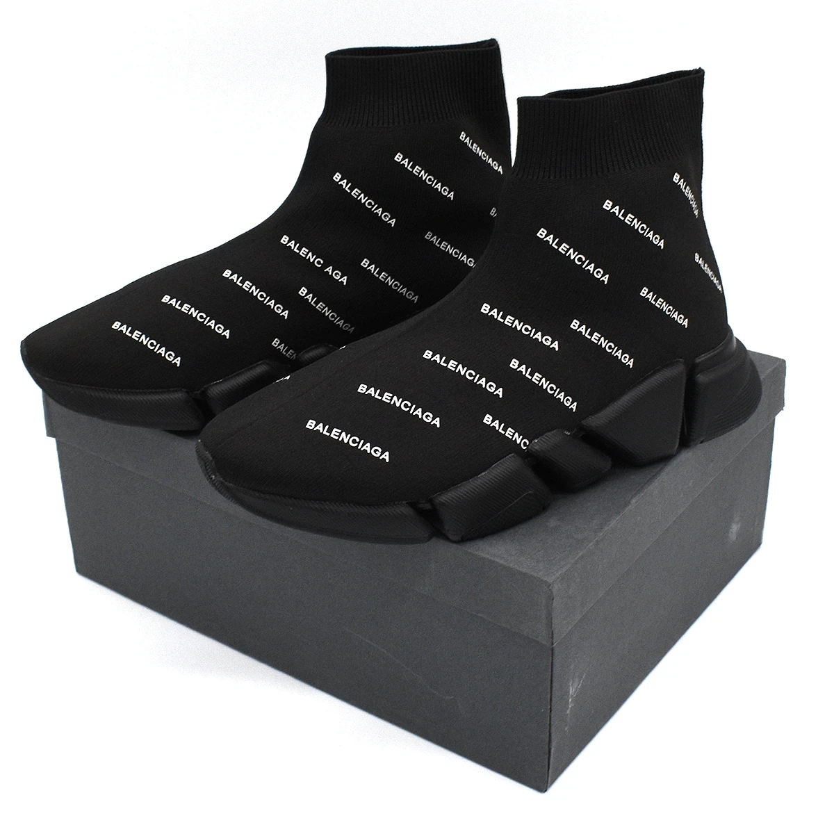 Balenciaga Speed Trainer 2.0 All Over Logo 7