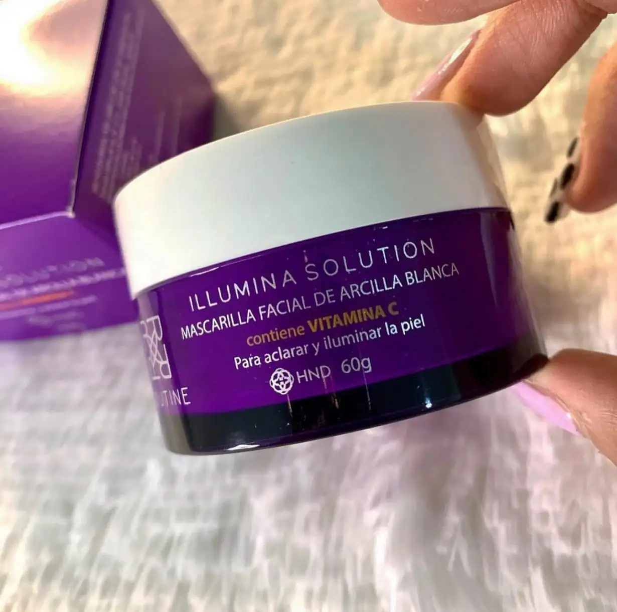 💟MÁSCARA ARCILLA BLANCA CON VITAMINA C💟