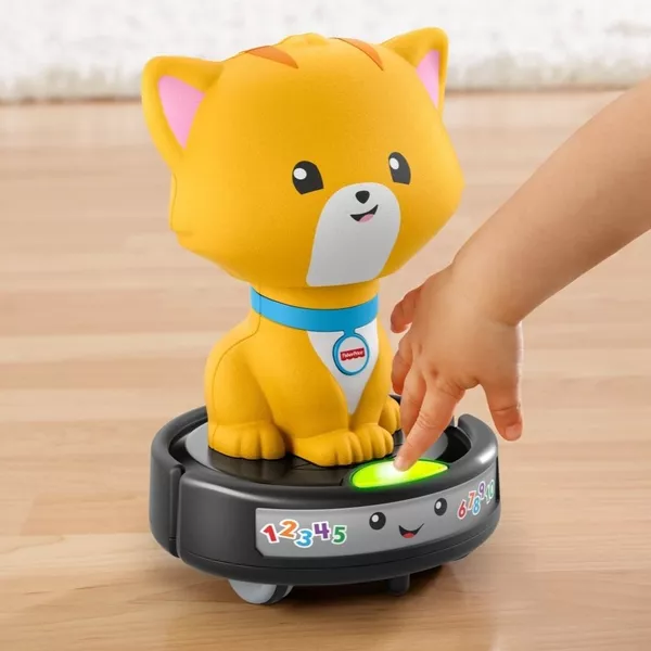 Gatito y aspiradora electrónico Fisher Price  2