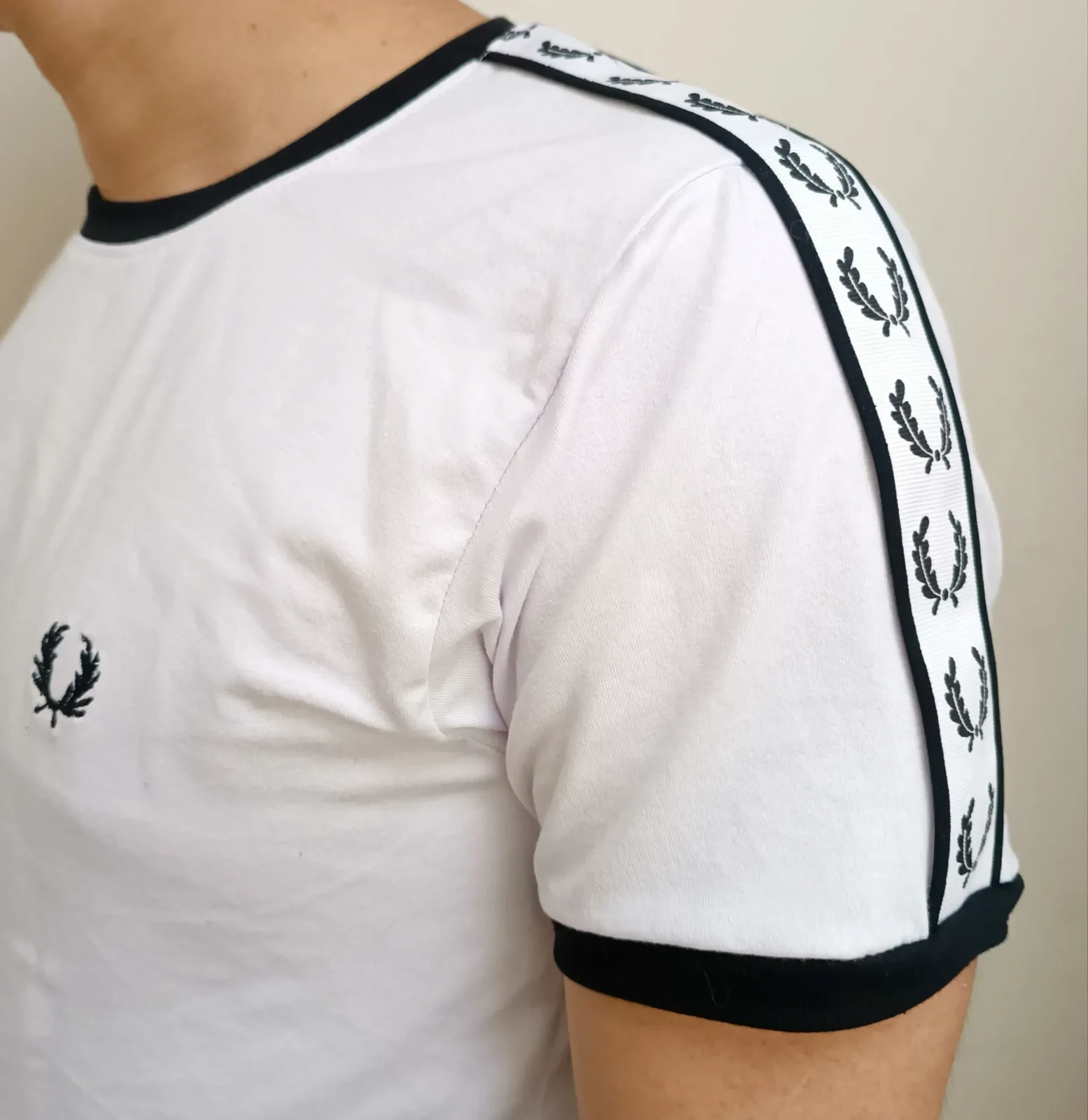Camiseta algodon blanco 2