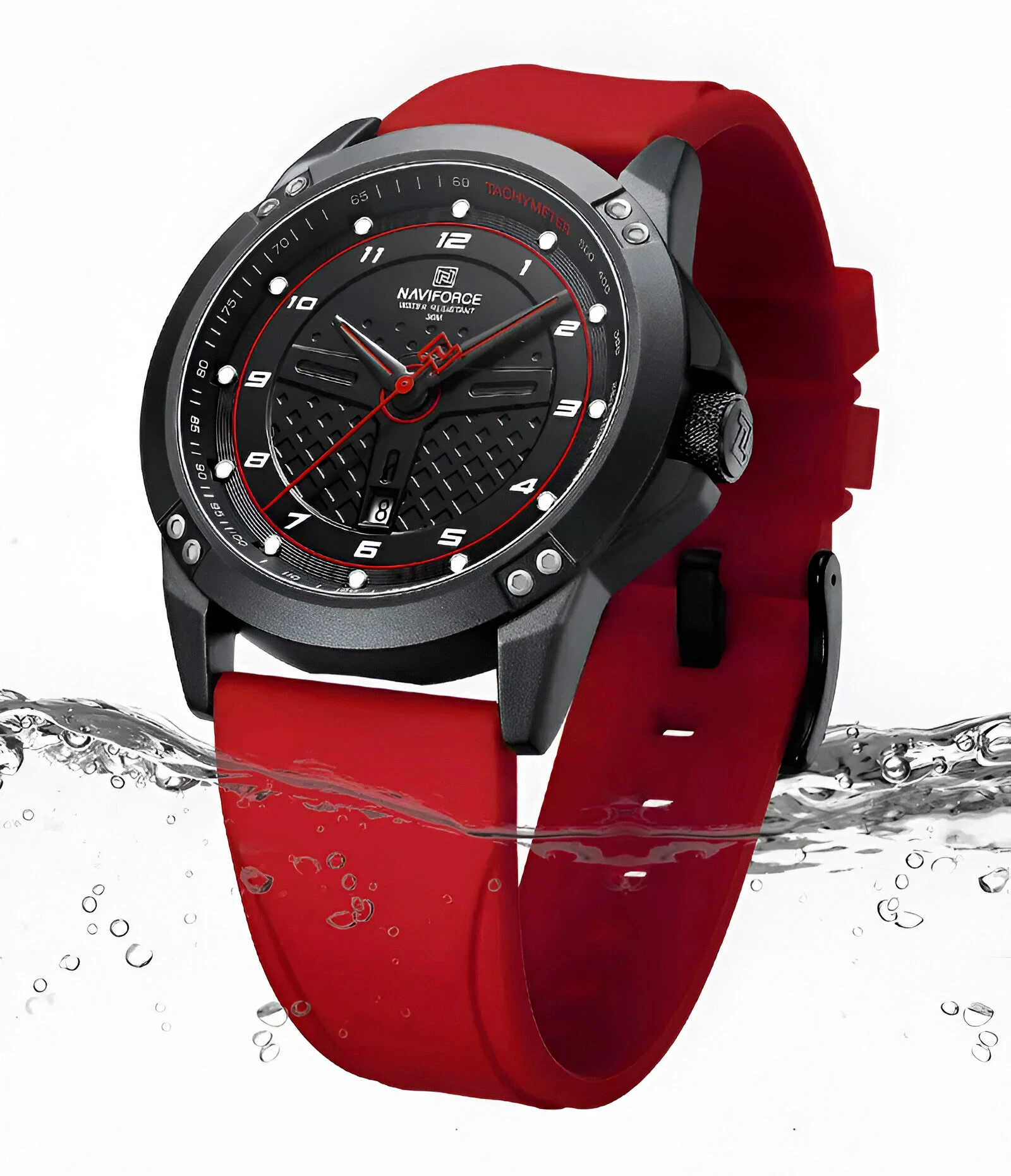 Reloj Naviforce Casual Nf8031 Crono Hombre  4