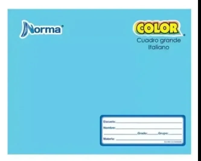 Cuaderno norma blanco  cosido italiano 100 hojas 3