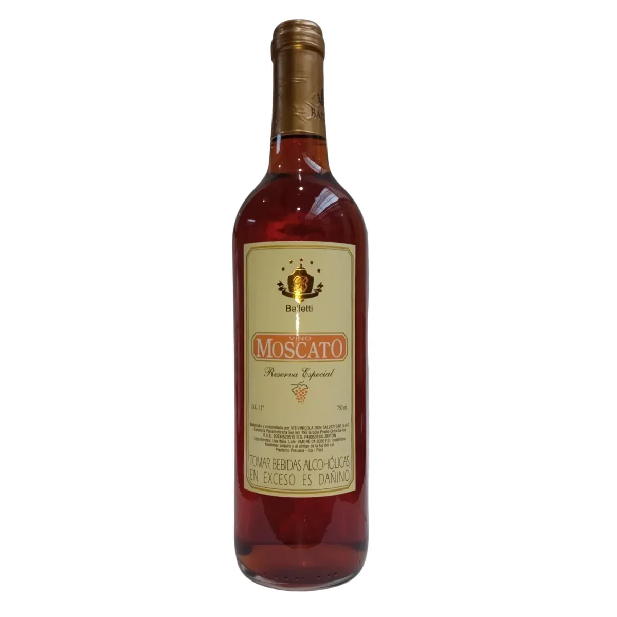 MOSCATO BAILETTI 750 ML