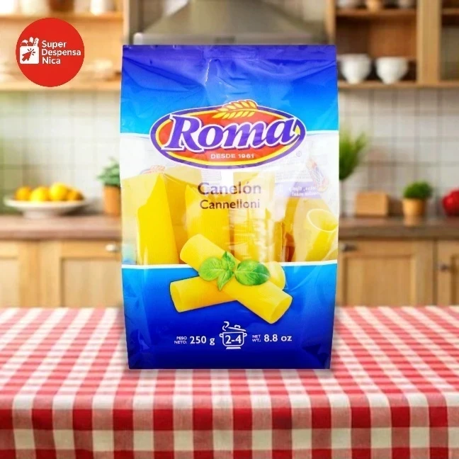 Pasta Canelón Roma 250g
