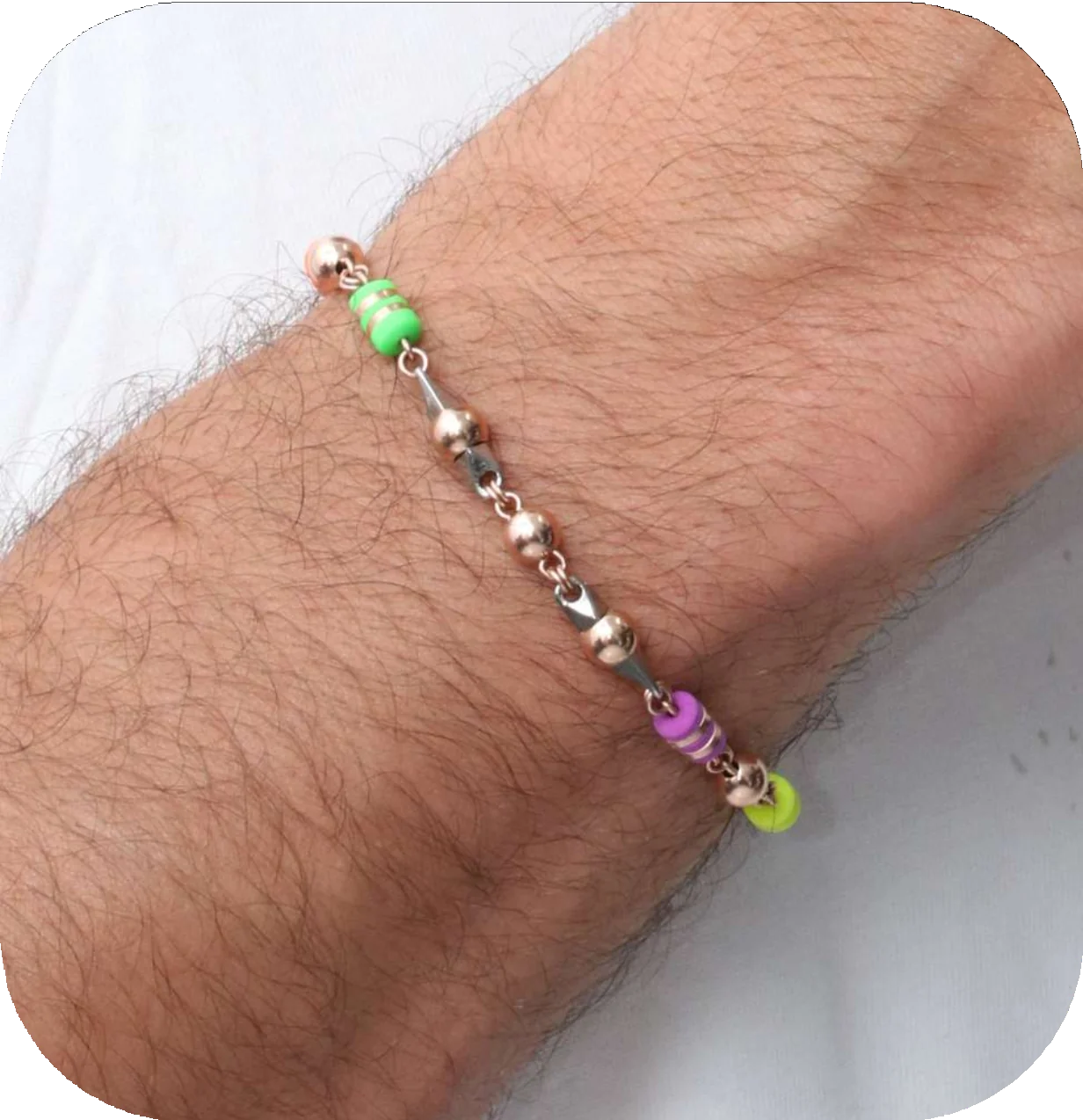 TB-02034712-PULSERA ESPECIAL PIN B6 ROSÉ- BARRIL NEO CINTA