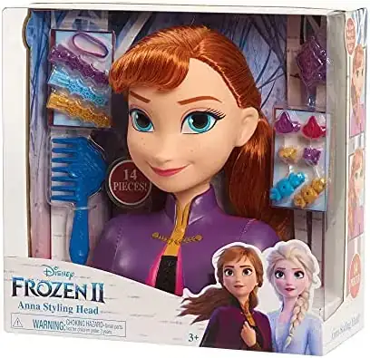  Cabeza de estilizado de Anna de Frozen 2