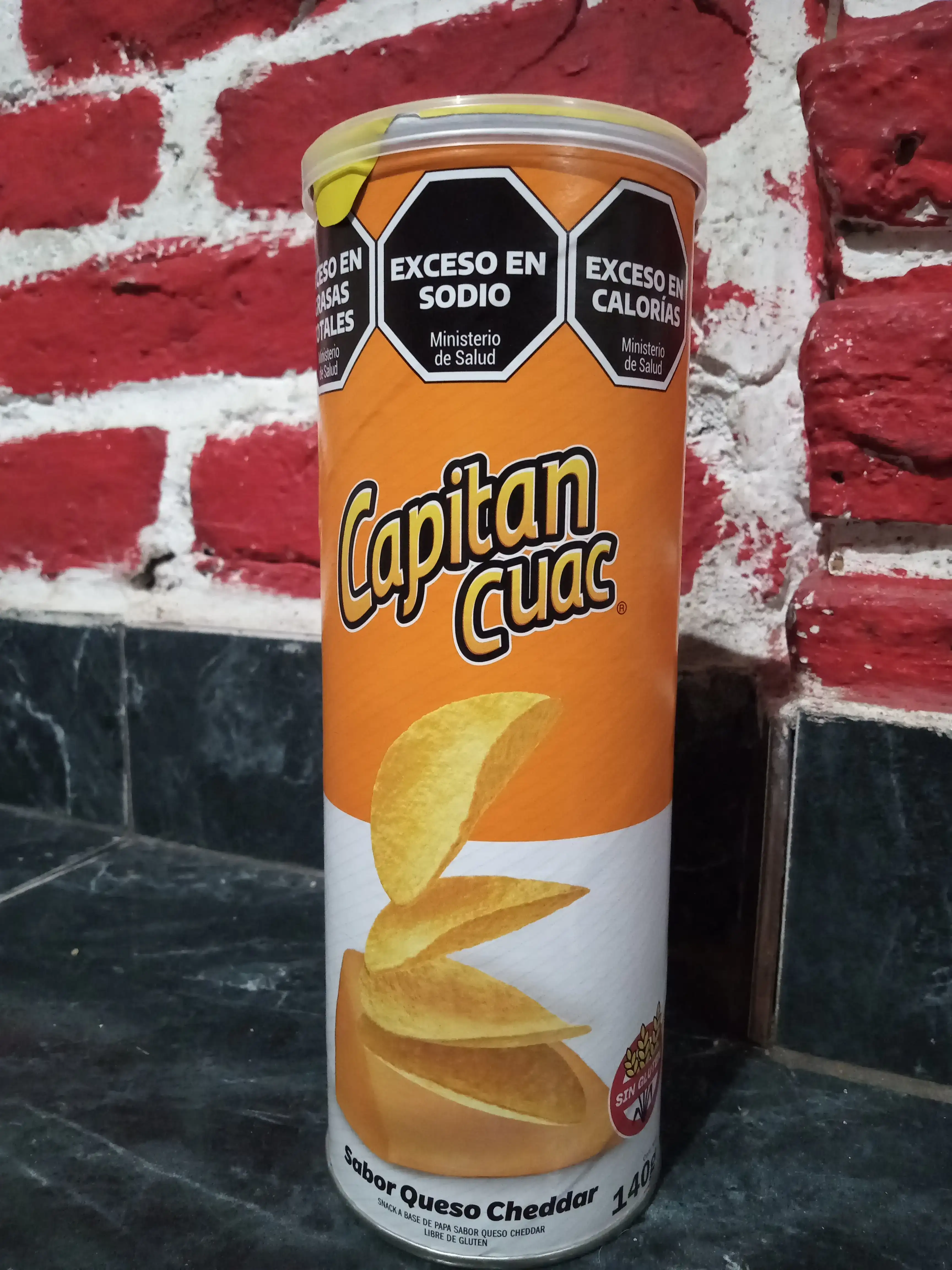 CAPITAN CUAC PAPAS FRITAS SABOR CHEDDAR