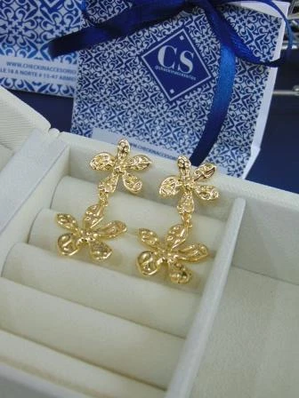 ARETE ACERO DOR 2 FLORES  2