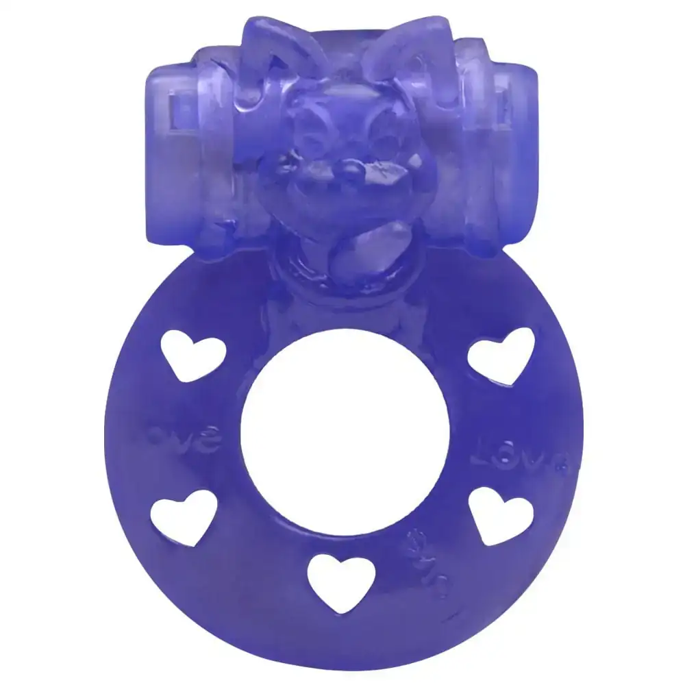 Anillo vibrador con estimulador de clitoris
