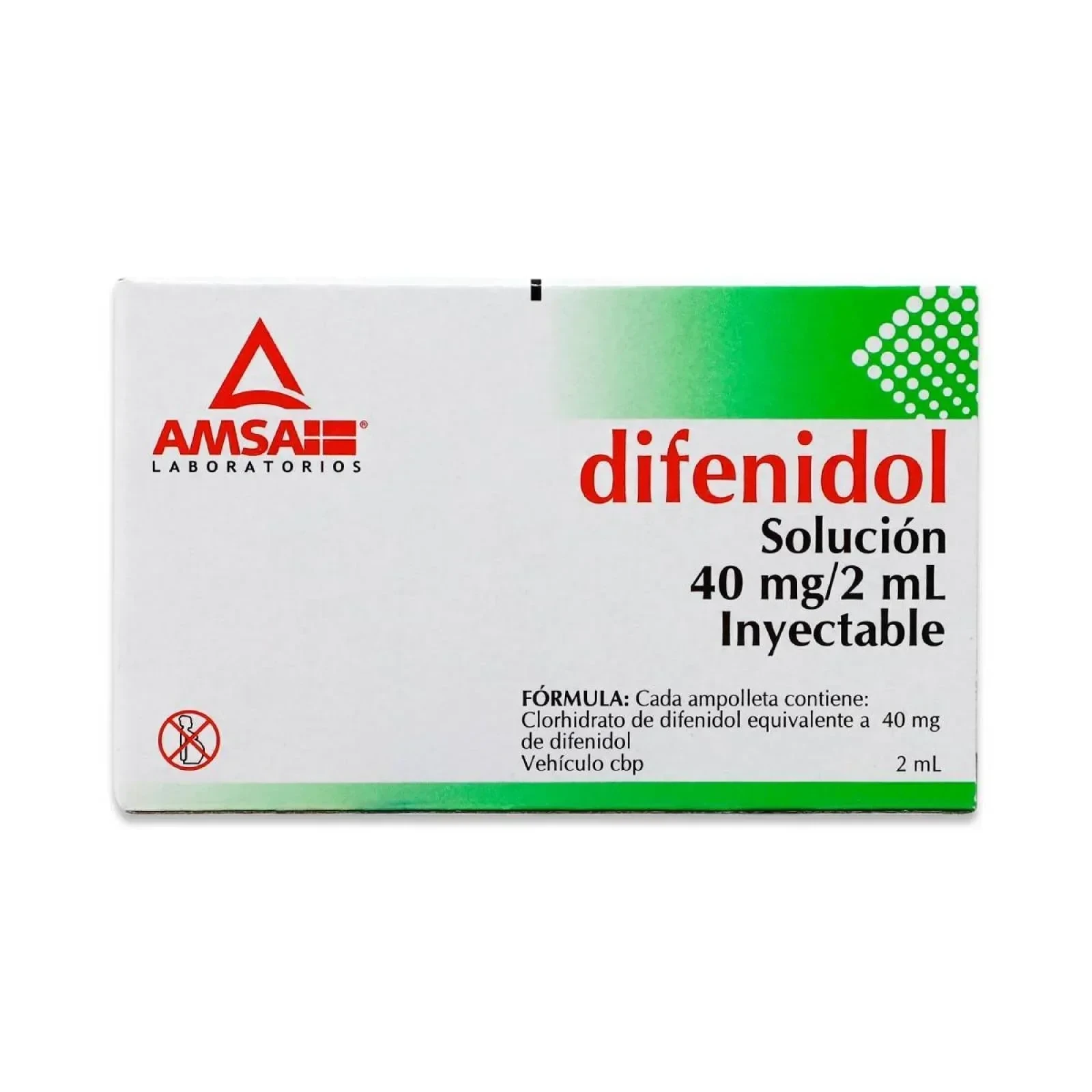 Difenidol 40mg inyectable (amsa)