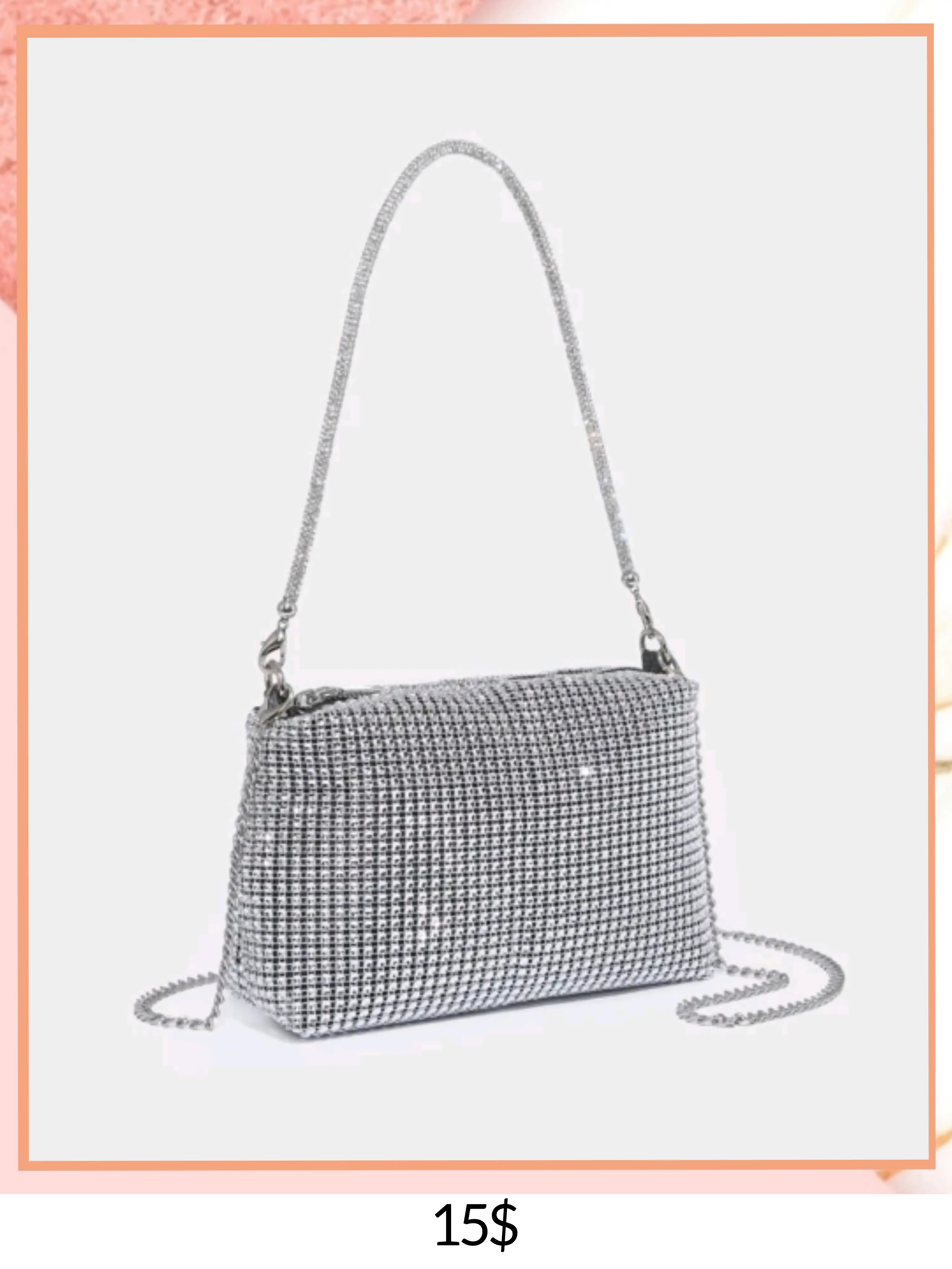 Cartera brillante 