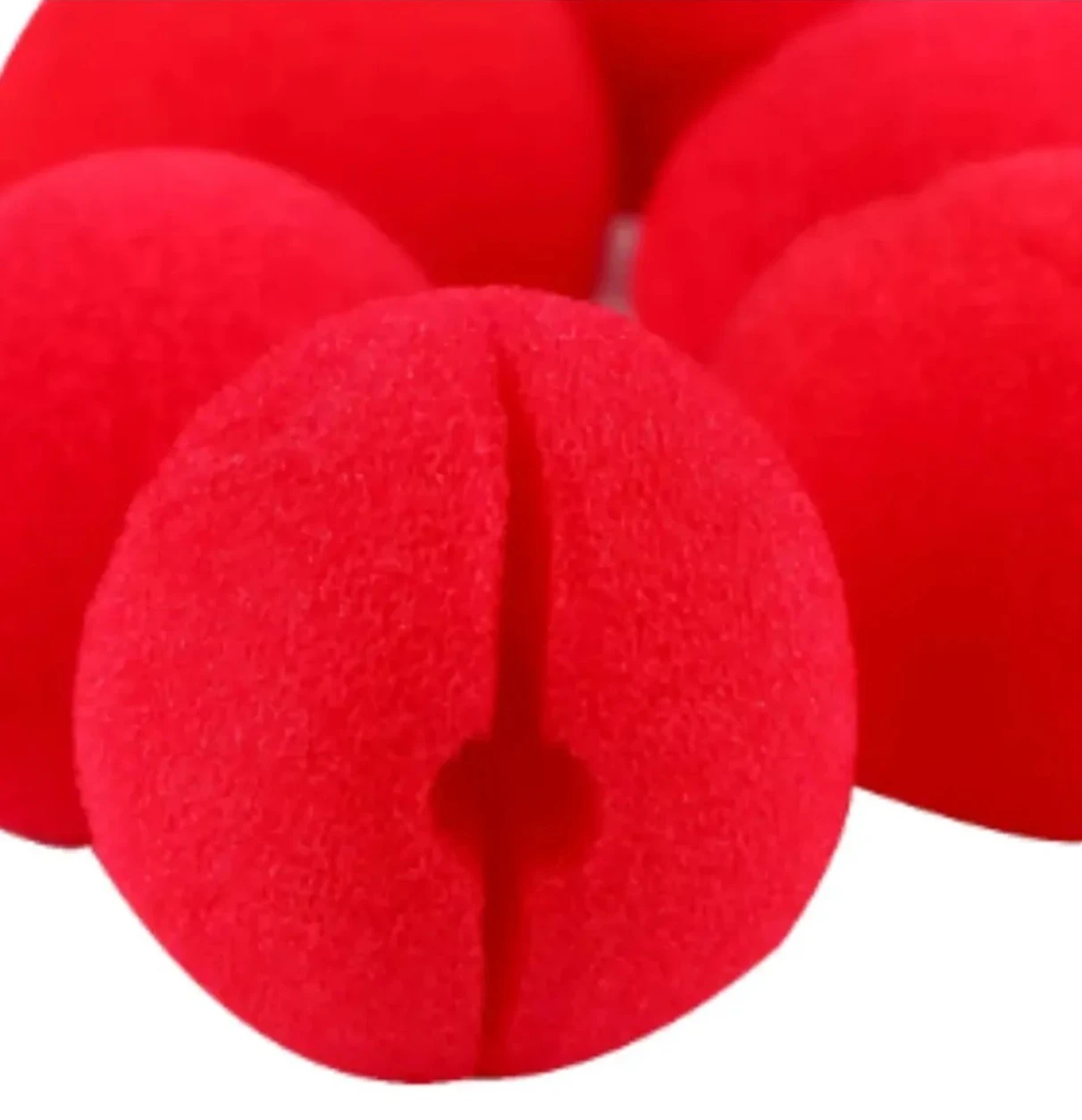 Nariz de payaso roja goma espuma  4