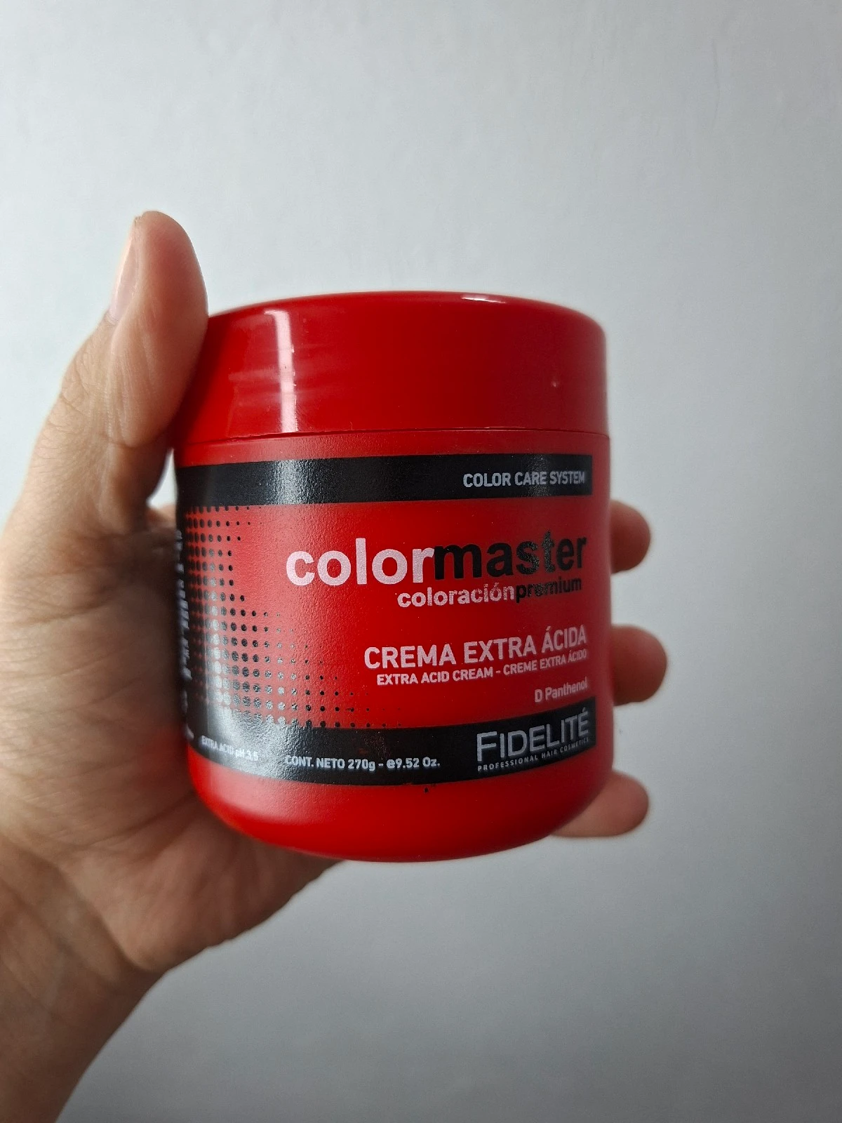 mascarilla extra acida COLOR MASTER 