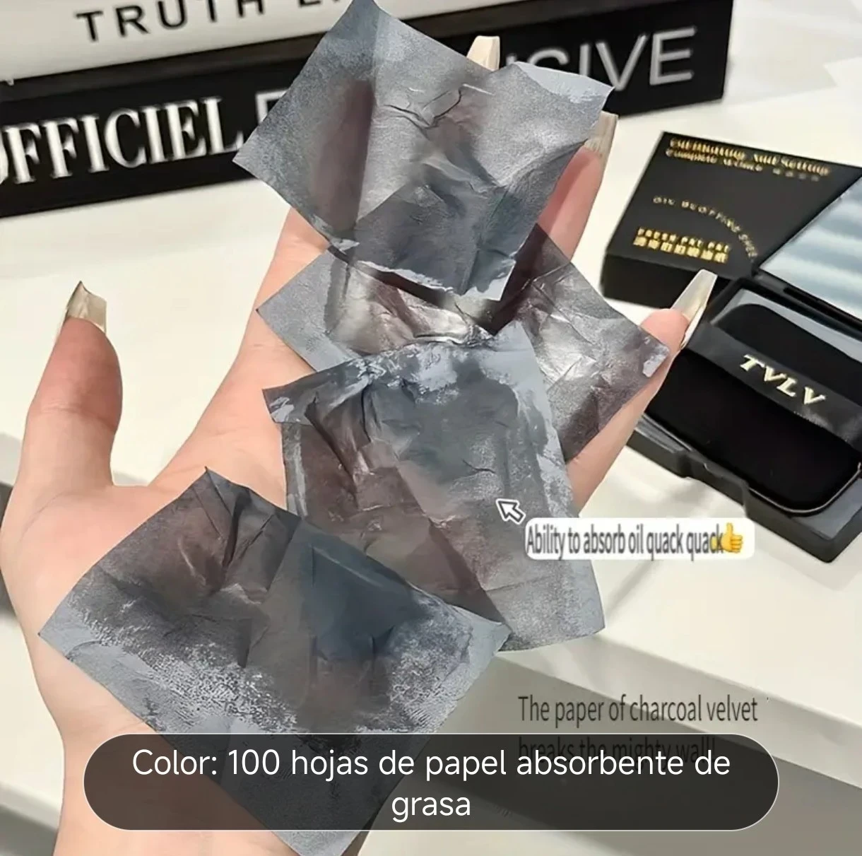 Papelitos absorbentes de arroz (100 hojas) 🌾✨Million Pauline 7