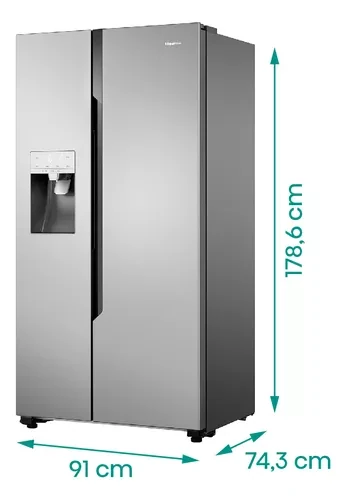 Heladera HISENSE 531Lts. No Frost Inv. Rc-70ws 4