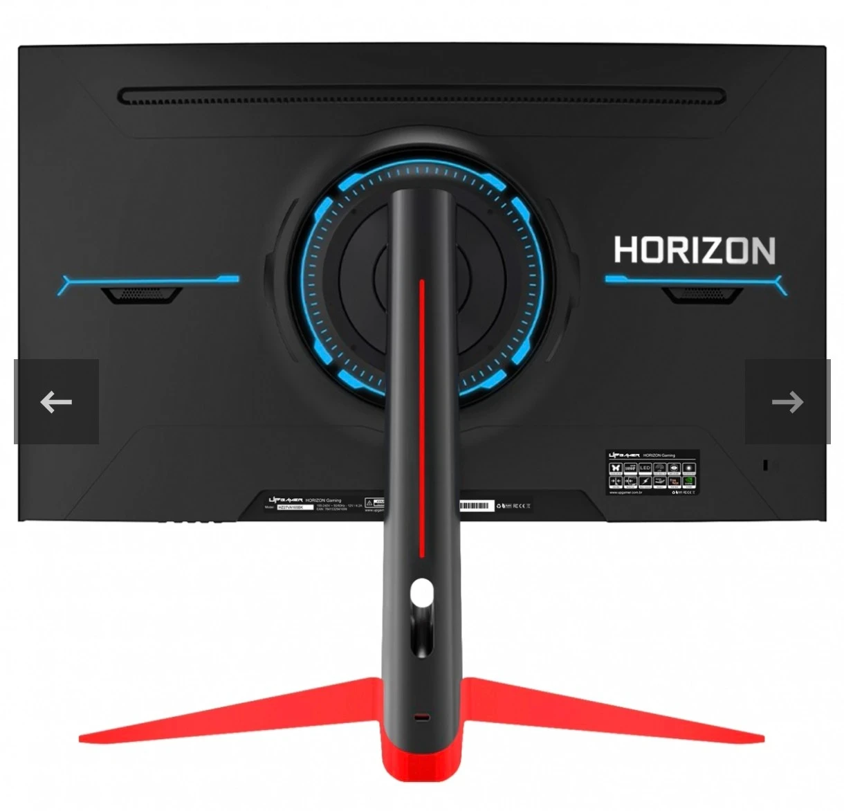 Monitor Curvo Up Gamer 32" RGB 2