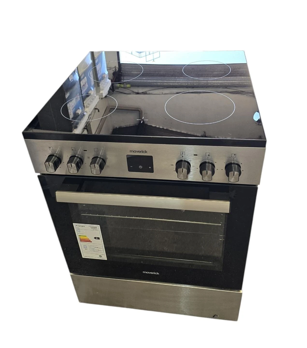 COCINA ELECTRICA VITROCERAMICA PREMIUN SILVER MOD:HOM0510 3