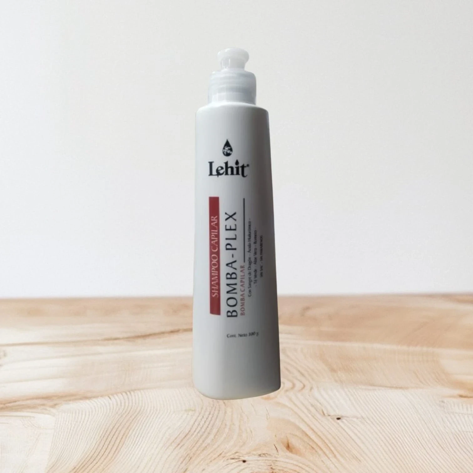 lehit shampoo tarro x 300 bomba-plex