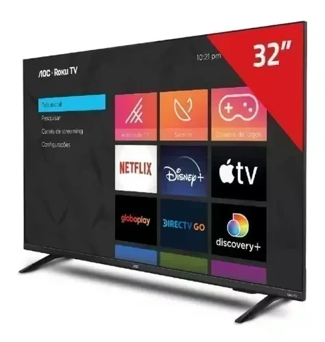 Smart Tv AOC 32" C/Roku Tv