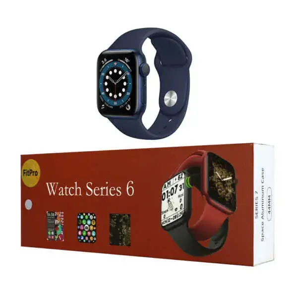 Smartwatch Series 6 Con Correa De Plástico 