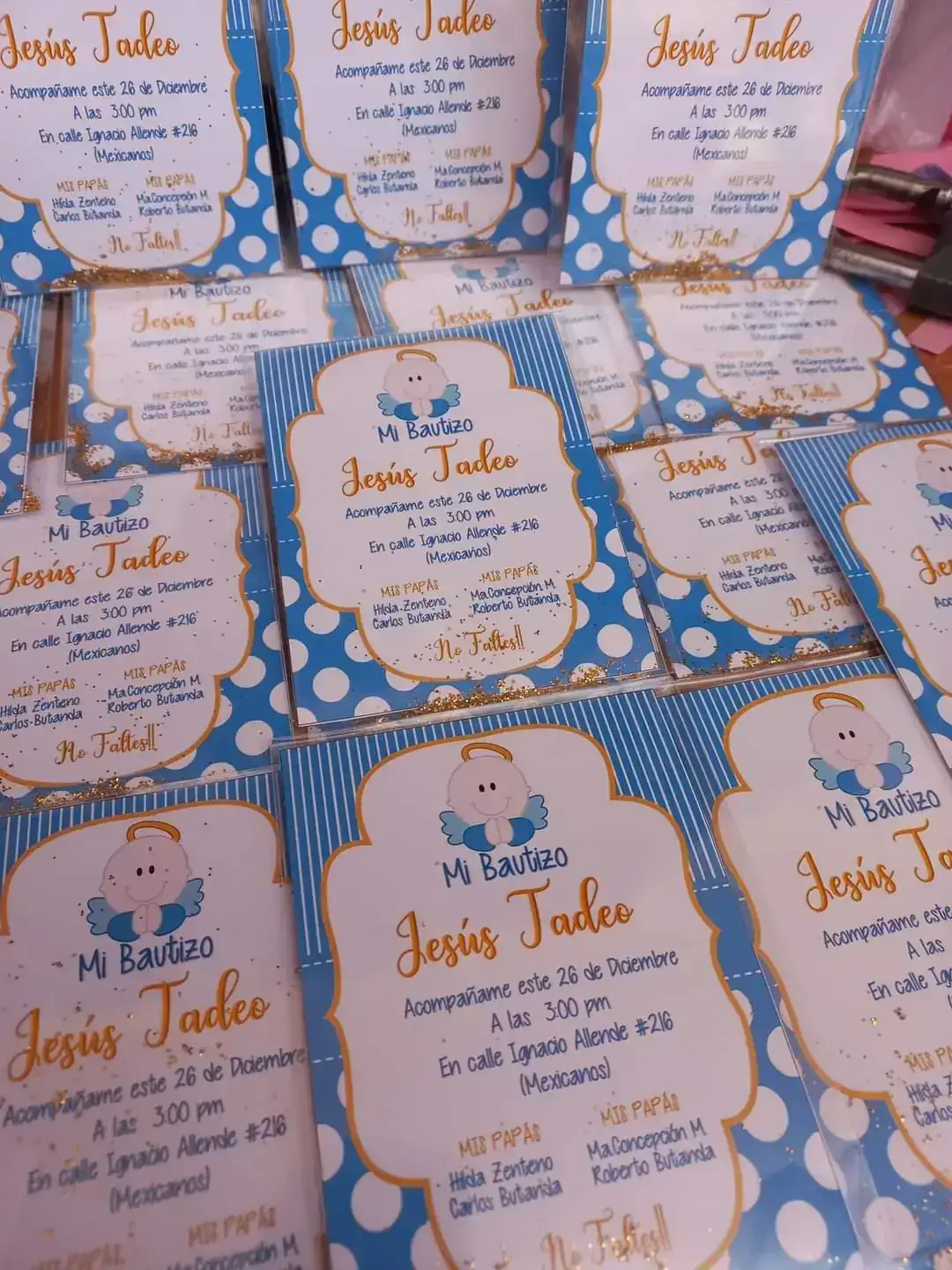 Invitación angelito