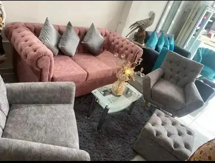 Juego de Sala Chesterfield exclusiva 