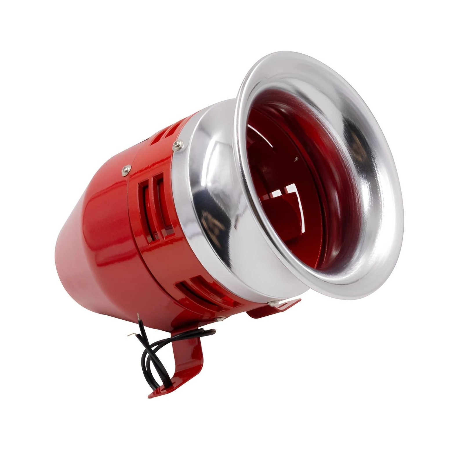 SIRENA METALICA ROJA 110V AC 1.5AMP 